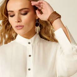 Ariat Westernhemden|Oberteile & T-Shirts*Adelaide Top CLOUD DANCER