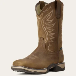 Ariat Performance Westernstiefel|Wasserdichte Schuhe*Anthem Waterproof Western Boot DISTRESSED BROWN