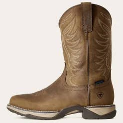 Ariat Performance Westernstiefel|Wasserdichte Schuhe*Anthem Waterproof Western Boot DISTRESSED BROWN