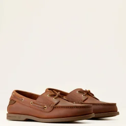 Ariat Country*Antigua Boat Shoe BRIDLE BROWN