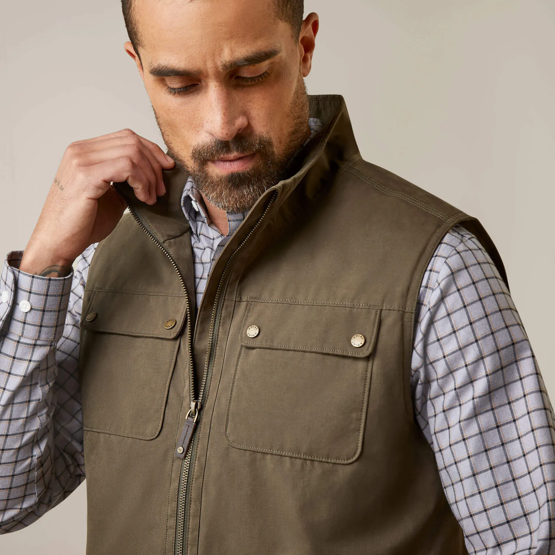 Ariat Oberbekleidung*Argentium Insulated Gilet EARTH