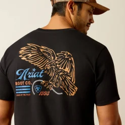 Ariat Oberteile & T-Shirts*Eagle Freedom T-Shirt BLACK
