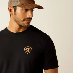 Ariat Oberteile & T-Shirts*Eagle Freedom T-Shirt BLACK