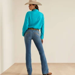 Ariat Denim|Denim*Arrow Fit Perfect Rise Lili Boot Cut Jeans MAINE