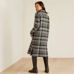 Ariat Sweatshirts & Hoodies|Strickmode & Cardigans*Ballston Cardigan CHARCOAL PLAID