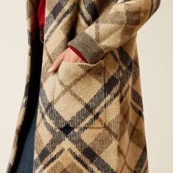 Ariat Sweatshirts & Hoodies|Strickmode & Cardigans*Ballston Cardigan OATMEAL PLAID