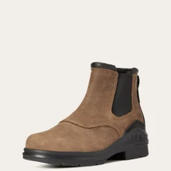 Ariat Wasserdichte Schuhe|Work*Barnyard Waterproof Chelsea Boot ANTIQUE BROWN