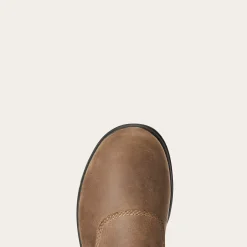 Ariat Wasserdichte Schuhe|Work*Barnyard Waterproof Chelsea Boot ANTIQUE BROWN