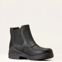 Ariat Wasserdichte Schuhe|Reiten*Barnyard Waterproof Chelsea Boot BLACK