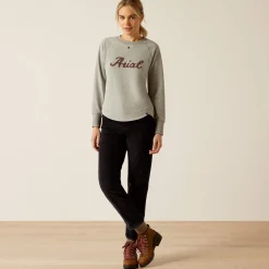 Ariat Sweatshirts & Hoodies*Benicia Sweatshirt HEATHER GREY