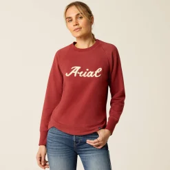 Ariat Sweatshirts & Hoodies*Benicia Sweatshirt BURNT RUSSET