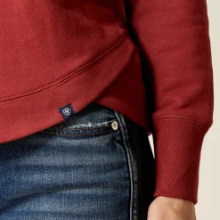 Ariat Sweatshirts & Hoodies*Benicia Sweatshirt BURNT RUSSET
