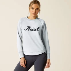 Ariat Sweatshirts & Hoodies*Benicia Sweatshirt CERULEAN HEATHER