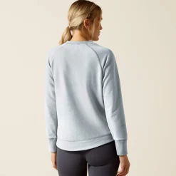 Ariat Sweatshirts & Hoodies*Benicia Sweatshirt CERULEAN HEATHER