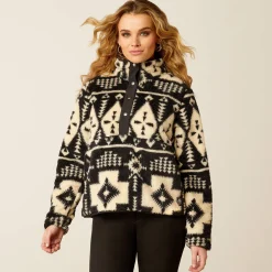 Ariat Hoodies & Sweatshirts|Sweatshirts & Hoodies*Berber Snap Front Sweatshirt WINSLOW SOUTHWEST PRINT