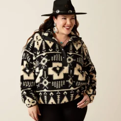 Ariat Hoodies & Sweatshirts|Sweatshirts & Hoodies*Berber Snap Front Sweatshirt WINSLOW SOUTHWEST PRINT