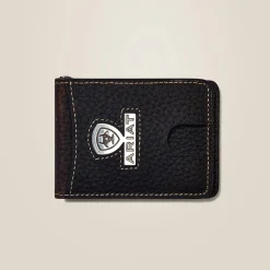 Ariat Geldbörsen*Bifold Slim Wallet Stacked Logo BROWN ROWDY