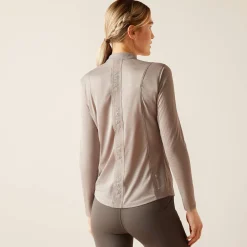 Ariat Oberteile & T-Shirts*Breathe 1/4 Zip Baselayer ZINC