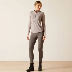 Ariat Oberteile & T-Shirts*Breathe 1/4 Zip Baselayer ZINC