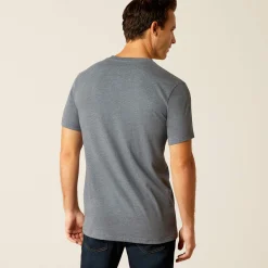 Ariat Oberteile & T-Shirts*B&W Logo T-Shirt ATHLETIC HEATHER
