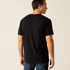 Ariat Oberteile & T-Shirts*B&W Logo T-Shirt BLACK