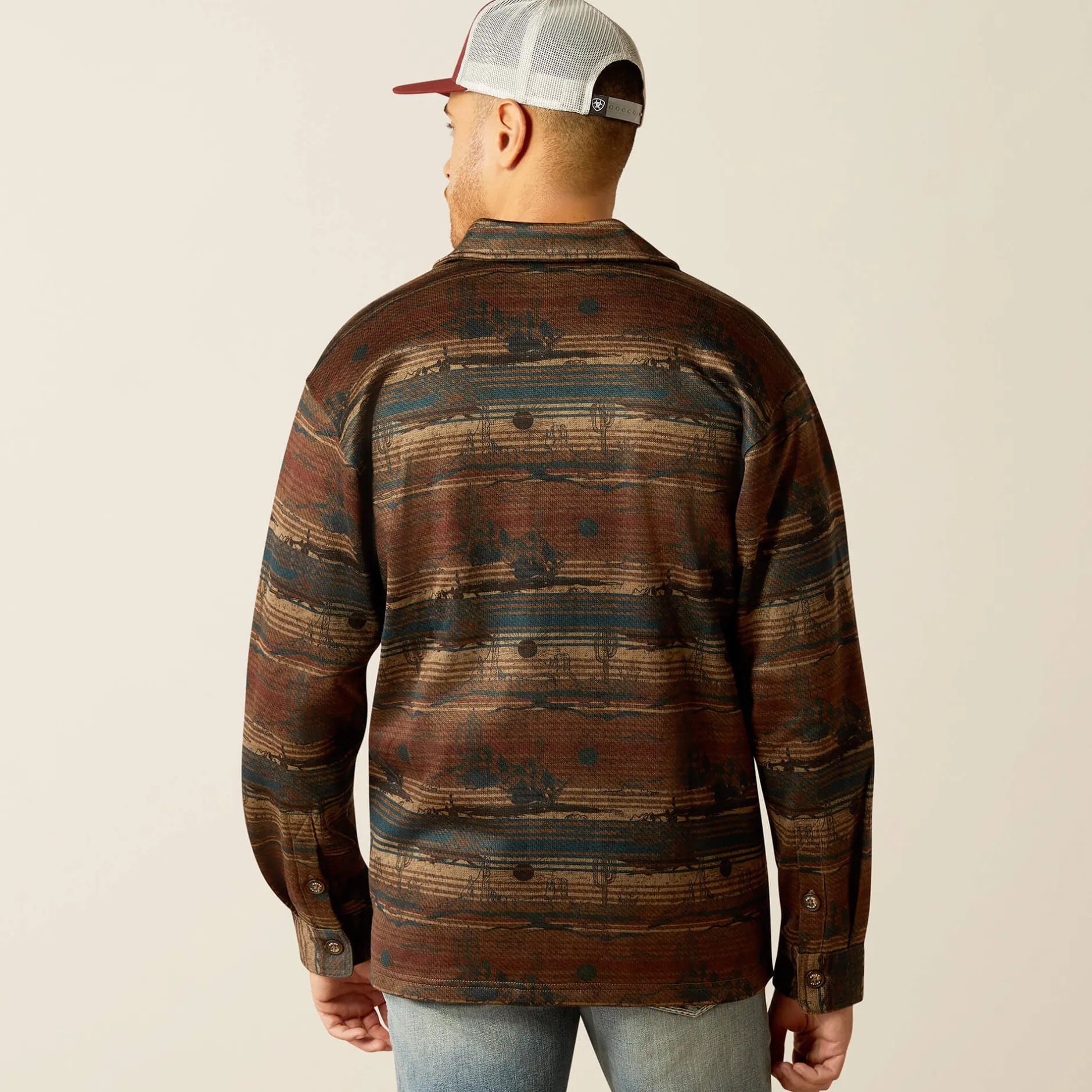 Ariat Jacken|Oberbekleidung*Caldwell Printed Shirt Jacket CUB