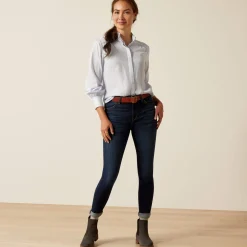 Ariat Oberteile & T-Shirts*Charolais Blouse BLUE PINSTRIPE