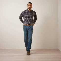 Ariat Oberteile & T-Shirts*Clement Shirt NAVY PLAID