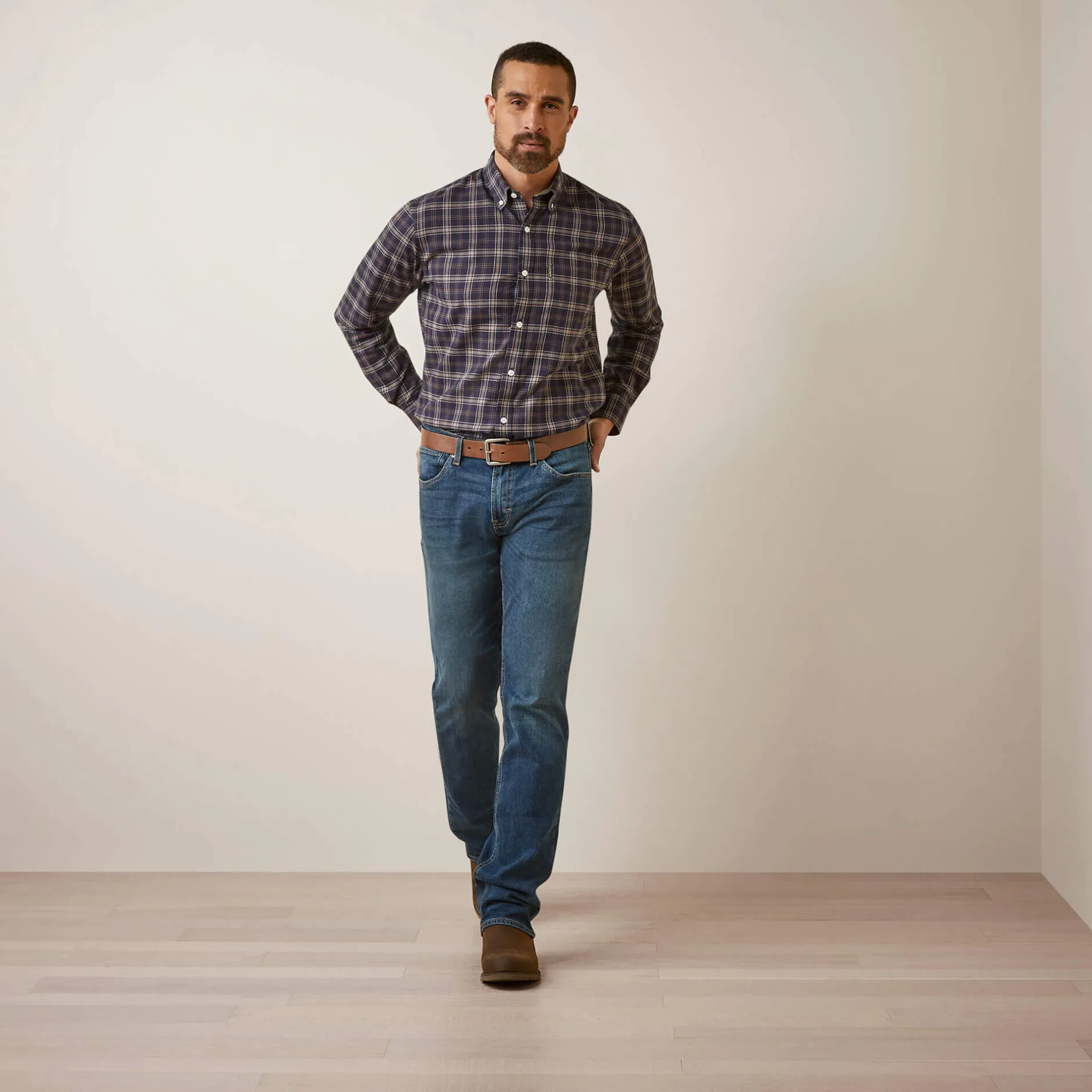 Ariat Oberteile & T-Shirts*Clement Shirt NAVY PLAID