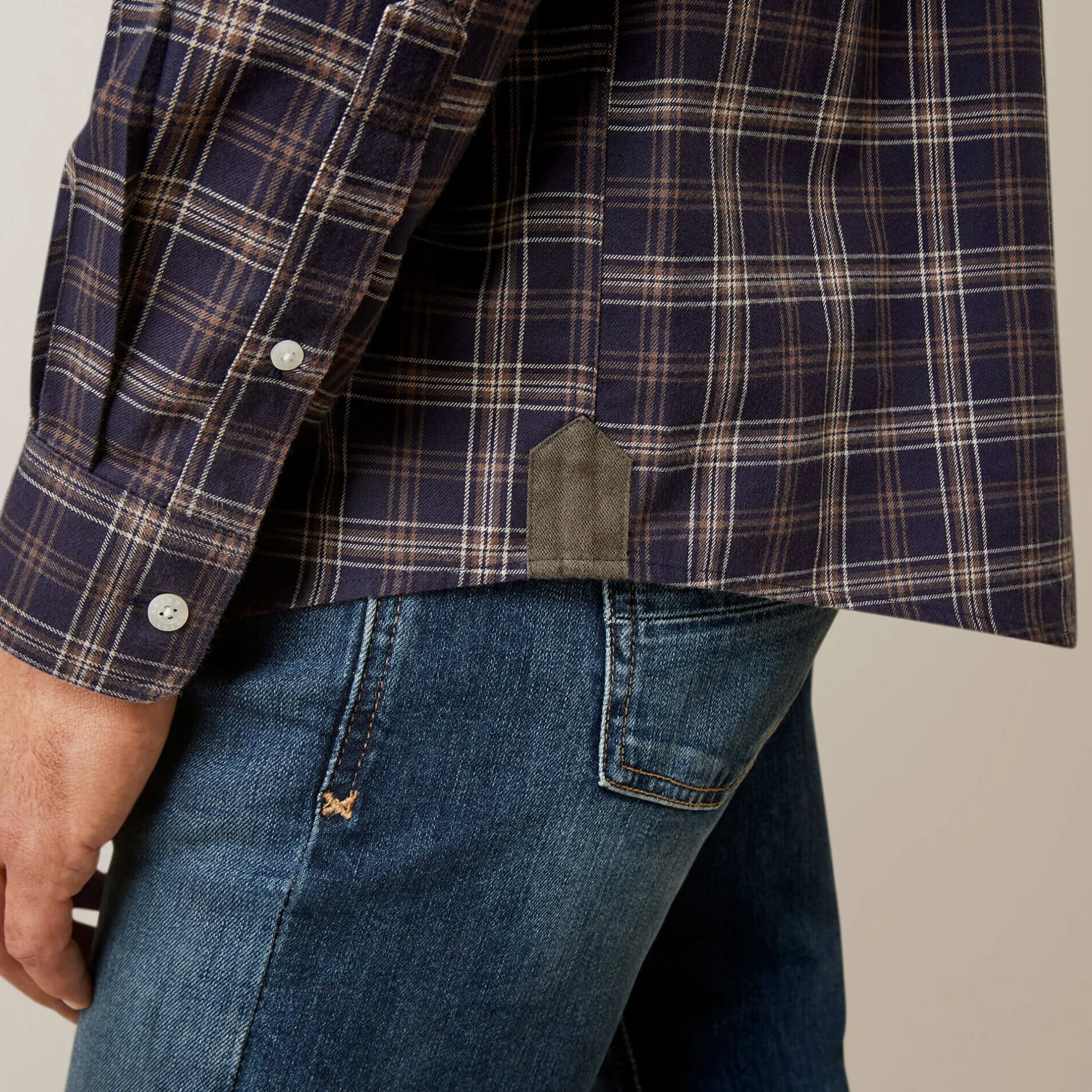 Ariat Oberteile & T-Shirts*Clement Shirt NAVY PLAID