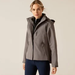 Ariat Oberbekleidung*Coastal Waterproof Jacket PLUM GREY