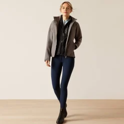 Ariat Oberbekleidung*Coastal Waterproof Jacket PLUM GREY