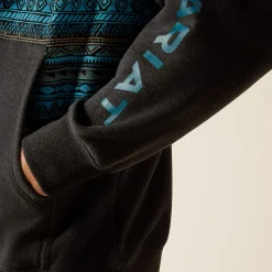 Ariat Hoodies & Sweatshirts|Sweatshirts & Hoodies*Colour Block Hoodie TURQUOISE