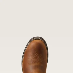 Ariat Performance Westernstiefel|Wasserdichte Schuhe*Delilah Round Toe Waterproof Western Boot DISTRESSED BROWN