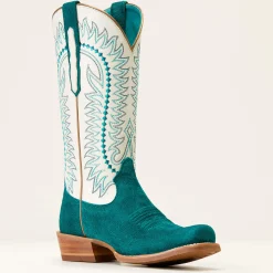 Ariat Performance Westernstiefel|Western*Derby Monroe Western Boot ANCIENT TURQUOISE ROUGHOUT