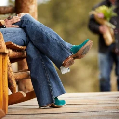 Ariat Performance Westernstiefel|Western*Derby Monroe Western Boot ANCIENT TURQUOISE ROUGHOUT