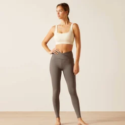 Ariat Reithosen- & Leggings*Eos Chic Half Grip Tight PLUM GREY