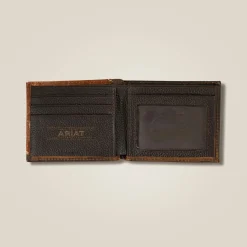 Ariat Geldbörsen*Filigree Corner Bifold Wallet BROWN