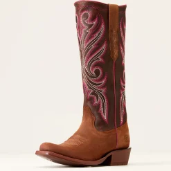 Ariat Performance Westernstiefel|Western*Futurity Starlight StretchFit Western Boot TERRACOTTA ROUGHOUT