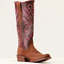 Ariat Performance Westernstiefel|Western*Futurity Starlight StretchFit Western Boot TERRACOTTA ROUGHOUT
