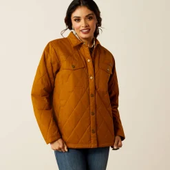 Ariat Jacken|Oberbekleidung*Grizzly Quilted Barn Jacket CHESTNUT HORSE