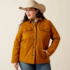Ariat Jacken|Oberbekleidung*Grizzly Quilted Barn Jacket CHESTNUT HORSE