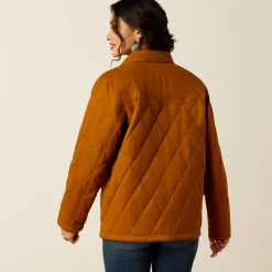 Ariat Jacken|Oberbekleidung*Grizzly Quilted Barn Jacket CHESTNUT HORSE