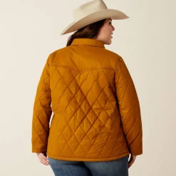 Ariat Jacken|Oberbekleidung*Grizzly Quilted Barn Jacket CHESTNUT HORSE