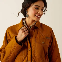 Ariat Jacken|Oberbekleidung*Grizzly Quilted Barn Jacket CHESTNUT HORSE