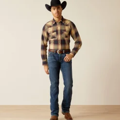 Ariat Westernhemden|Oberteile & T-Shirts*Hale Retro Fit Western Shirt PALE KHAKI