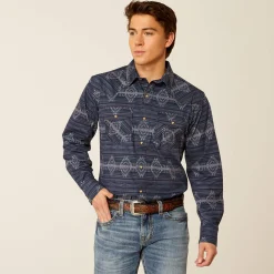 Ariat Westernhemden|Oberteile & T-Shirts*Haze Retro Fit Western Shirt MOOD INDIGO
