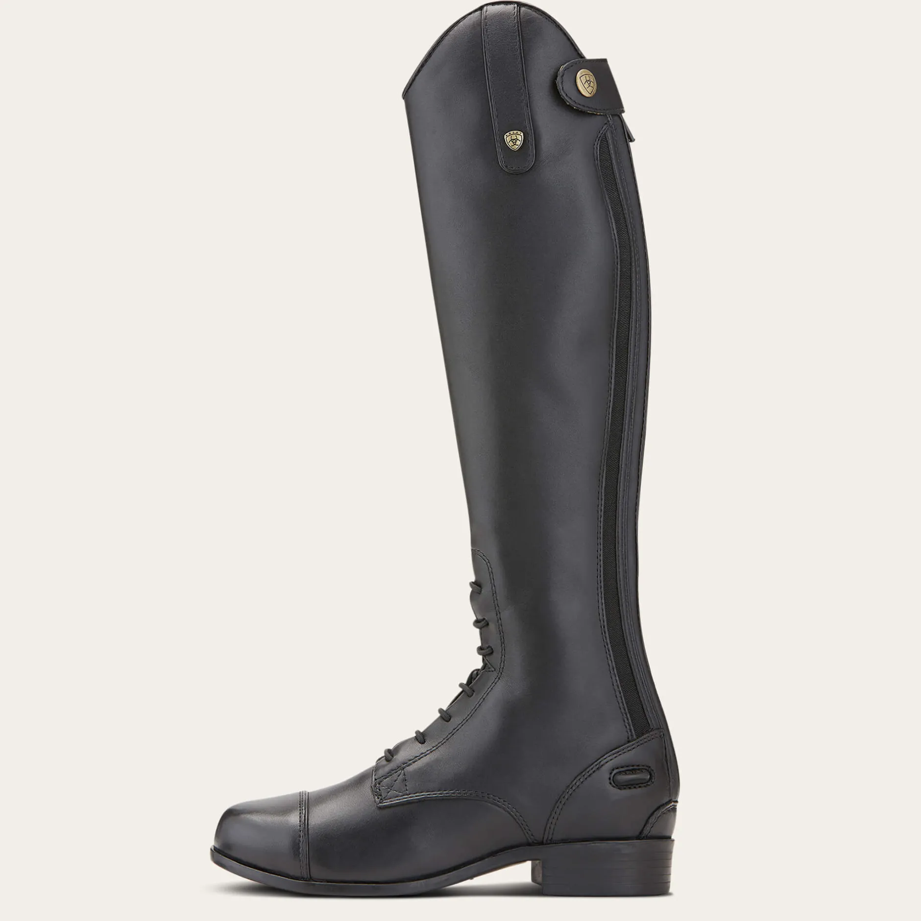 Ariat Reiten*Heritage Contour Field Zip Tall Riding Boot BLACK