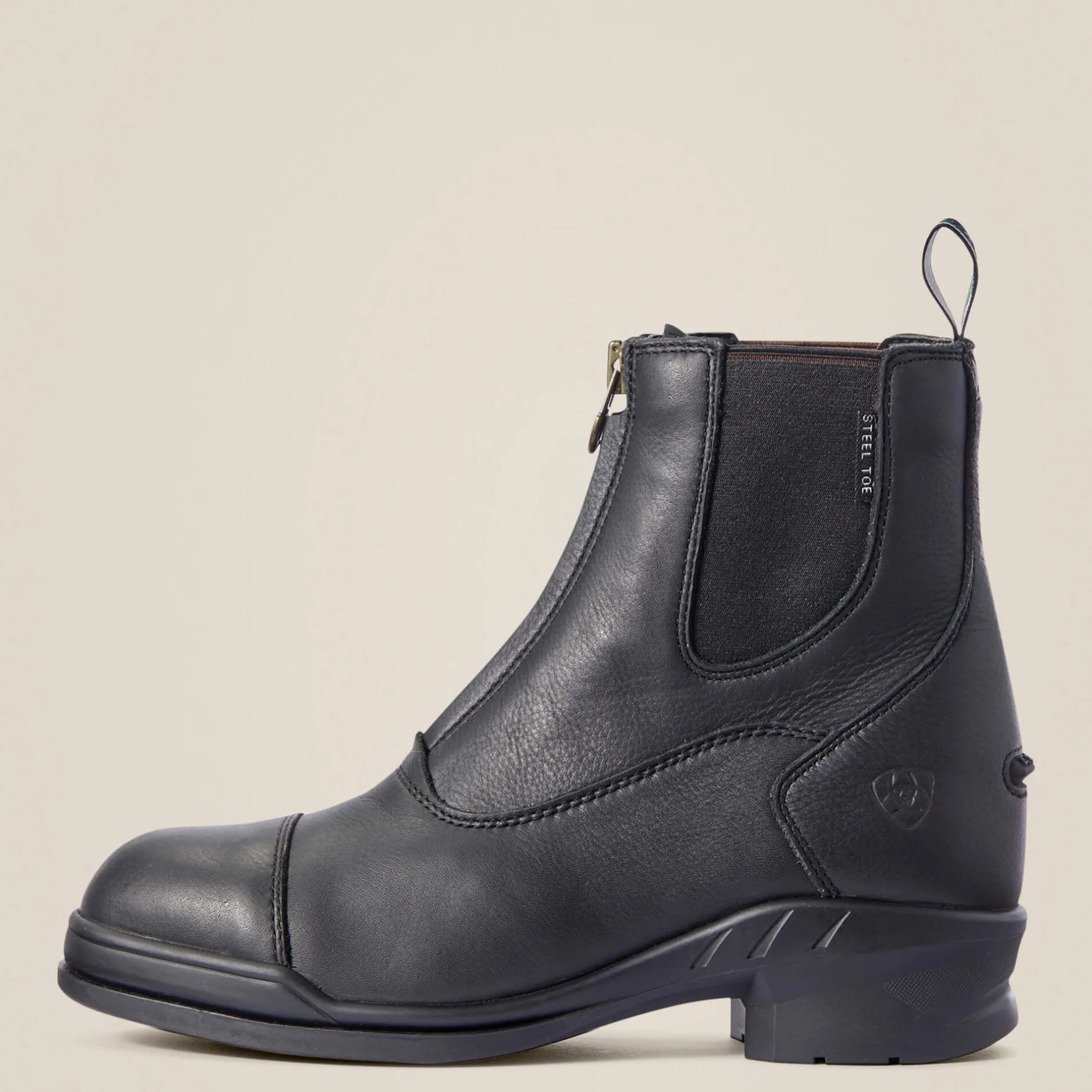 Ariat Sicherheitsschuhe|Work*Heritage IV Steel Toe Zip Paddock Boot BLACK