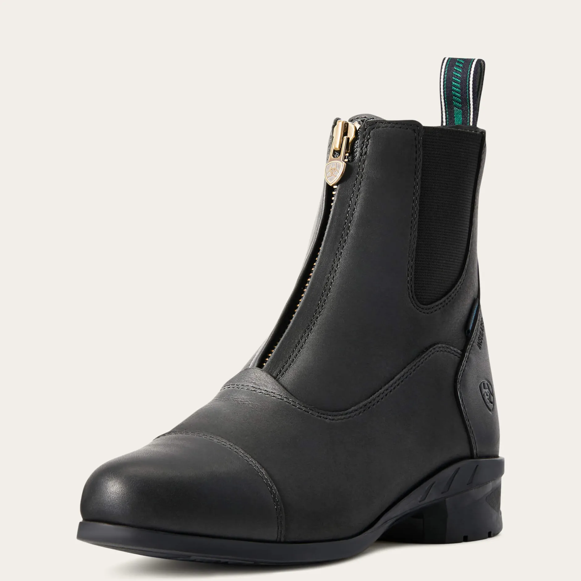 Ariat Wasserdichte Schuhe|Work*Heritage IV Zip Waterproof Insulated Paddock Boot BLACK